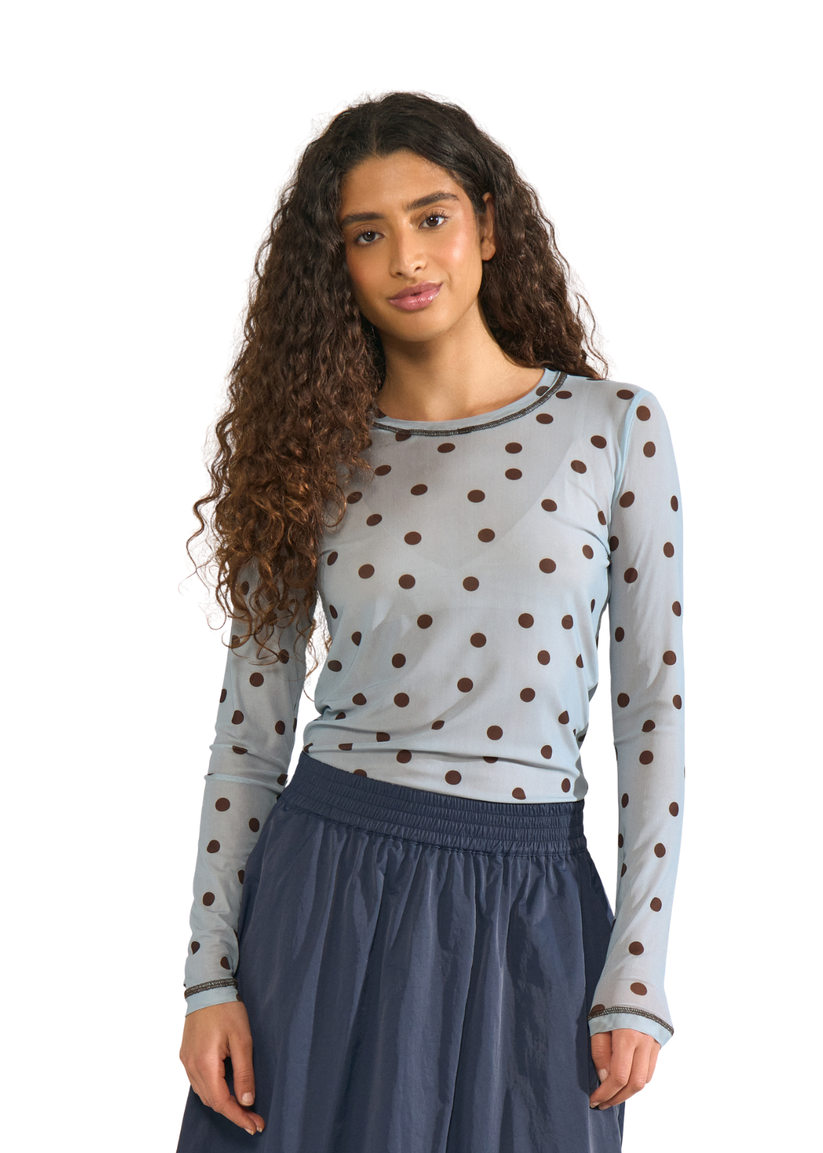NUSine Mesh Bluse